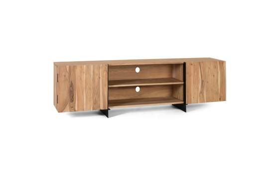 Mueble TV 2 Puertas Madera Maciza Acacia Artenatura