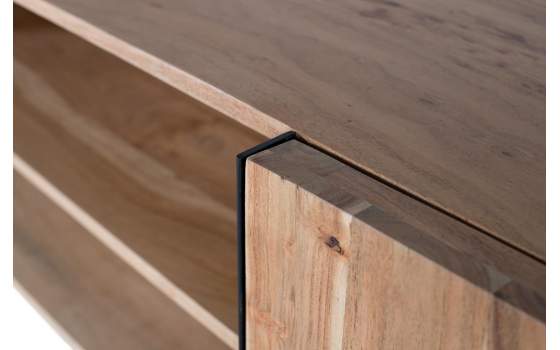 Mueble TV 2 Puertas Madera Maciza Acacia Artenatura