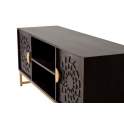 Mueble TV 2 Puertas Talladas Estilo Etnico Serie Aixis