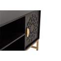 Mueble TV 2 Puertas Talladas Estilo Etnico Serie Aixis