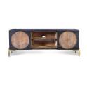Mueble TV 2 Puertas Talladas Estilo Oriental Serie Aizola