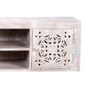 Mueble TV 2 Puertas Talladas Mandala Etnico Serie Mykonos