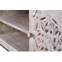Mueble TV 2 Puertas Talladas Mandala Etnico Serie Mykonos