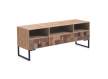 Mueble TV 3 Cajones Industrial Tablas Recicladas Serie Aerts