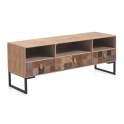 Mueble TV 3 Cajones Industrial Tablas Recicladas Serie Aerts