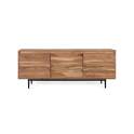 Mueble TV 3 Puertas Acacia Natural - Serie Alicock