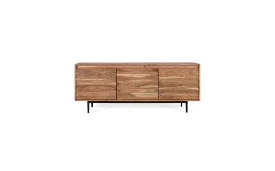 Mueble TV 3 Puertas Acacia Natural - Serie Alicock