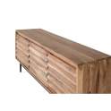 Mueble TV 3 Puertas Acacia Natural - Serie Alicock