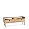 Mueble TV 4 Cajones 2 Huecos Estilo Nordico Serie Scandi