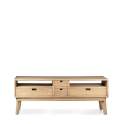Mueble TV 4 Cajones 2 Huecos Estilo Nordico Serie Scandi