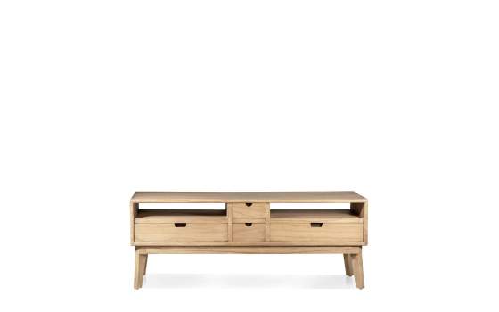 Mueble TV 4 Cajones 2 Huecos Estilo Nordico Serie Scandi