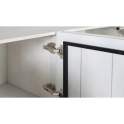 Mueble TV 4 Puertas Bicolor Blanco Madera Viren
