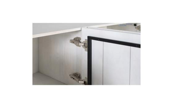 Mueble TV 4 Puertas Bicolor Blanco Madera Viren