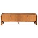 Mueble TV 4 Puertas Mango Natural - Serie Abadin