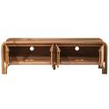 Mueble TV 4 Puertas Mango Natural - Serie Abadin