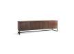 Mueble TV 4 Puertas Patas Metal - Serie Ocaso