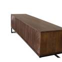 Mueble TV 4 Puertas Patas Metal - Serie Ocaso