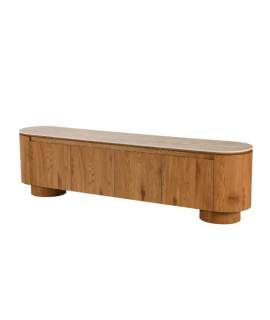 Mueble TV 4 Puertas Roble Actual - Serie Abial