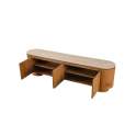 Mueble TV 4 Puertas Roble Actual - Serie Abial