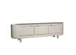 Mueble TV Actual 3 Puertas Blanco Crema Serie Halsua