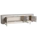 Mueble TV Actual 3 Puertas Blanco Crema Serie Halsua