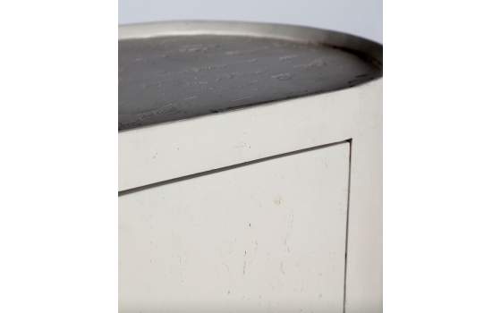 Mueble TV Actual 3 Puertas Blanco Crema Serie Halsua