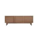 Mueble TV Actual 3 Puertas Color Nogal - Serie Alort