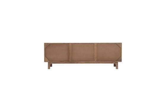 Mueble TV Actual 3 Puertas Color Nogal - Serie Alort