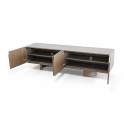 Mueble TV Actual 4 Puertas Color Nogal - Serie Esenzia