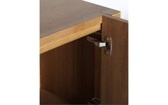 Mueble TV Actual 4 Puertas Madera Estriada Copenhague