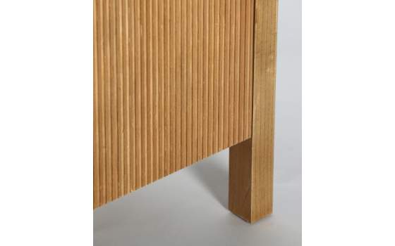 Mueble TV Actual 4 Puertas Madera Estriada Copenhague