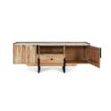 Mueble TV Actual Madera Marmol Metal - Serie Alisalt