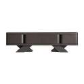 Mueble TV Actual Roble Negro 2 Puertas 1 Cajon Serie Rize