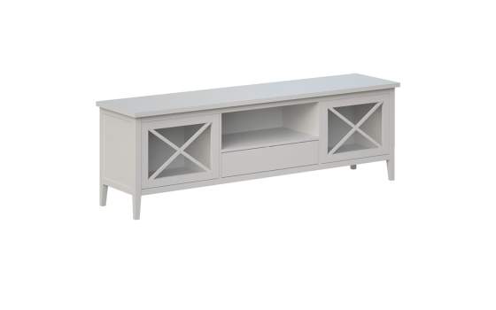 Mueble TV Aspas Estilo Actual 2 Puertas 2 Tamaños Serie Adismu