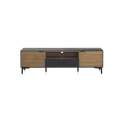Mueble TV Bajo Modernista 2 Puertas Bicolor Serie Antibre Mueble TV Bajo Modernista 2 Puertas Bicolor Serie Antibre