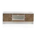 Mueble TV Bicolor 2 Puertas Estilo Actual Serie Arert