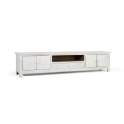 Mueble TV Blanco Rustico 4 Puertas 1 Cajon - Serie Adriost