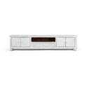 Mueble TV Blanco Rustico 4 Puertas 1 Cajon - Serie Adriost