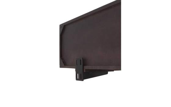 Mueble TV Colgante Negro 3 Puertas Decoradas  Serie Anbly Mueble TV Colgante Negro 3 Puertas Decoradas  Serie Anbly