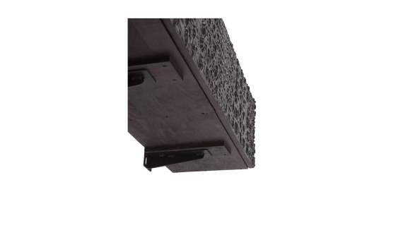 Mueble TV Colgante Negro 3 Puertas Decoradas  Serie Anbly Mueble TV Colgante Negro 3 Puertas Decoradas  Serie Anbly