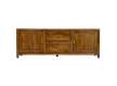 Mueble TV Colonial 2 Puertas 2 Cajones Madera Maciza Albre