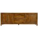 Mueble TV Colonial 2 Puertas 2 Cajones Madera Maciza Albre