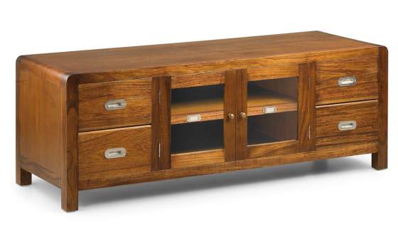 Mueble TV Colonial Flash 2 Puertas 4 Cajones