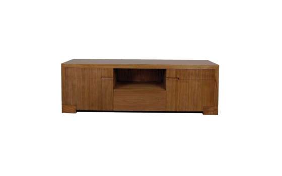 Mueble TV Colonial Moderno 2 Puertas 1 Cajon Serie Urbant