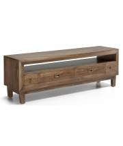 Mueble TV Colonial Sindoro 4 Cajones y Hueco Central