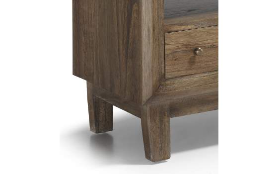 Mueble TV Colonial Sindoro 4 Cajones y Hueco Central