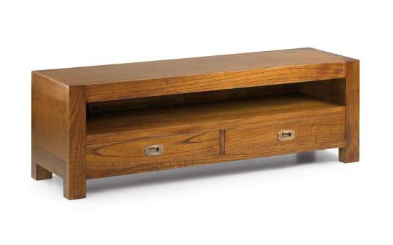Mueble TV Colonial Star 2 Cajones 1 Hueco
