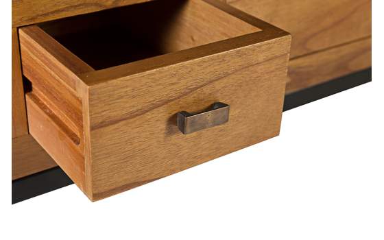 Mueble TV con 3 Cajones Industrial Serie Madhu