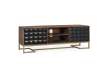 Mueble TV Contemporaneo 2 Puertas 2 Estantes Angiot