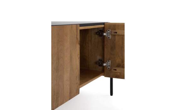 Mueble TV Contemporaneo 4 Puertas Redondeado Autrey